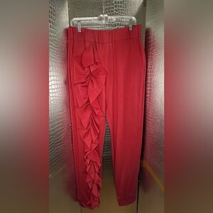 Nicopanda Red Cozy Sweatpants Joggers Track Pants Size Medium NWT FLAW
